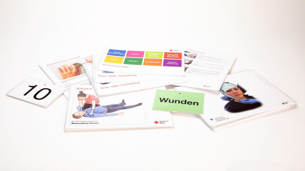 Basispaket Rotkreuzkurse - deine Komplettausstattung für lebendige Erste-Hilfe-Ausbildung