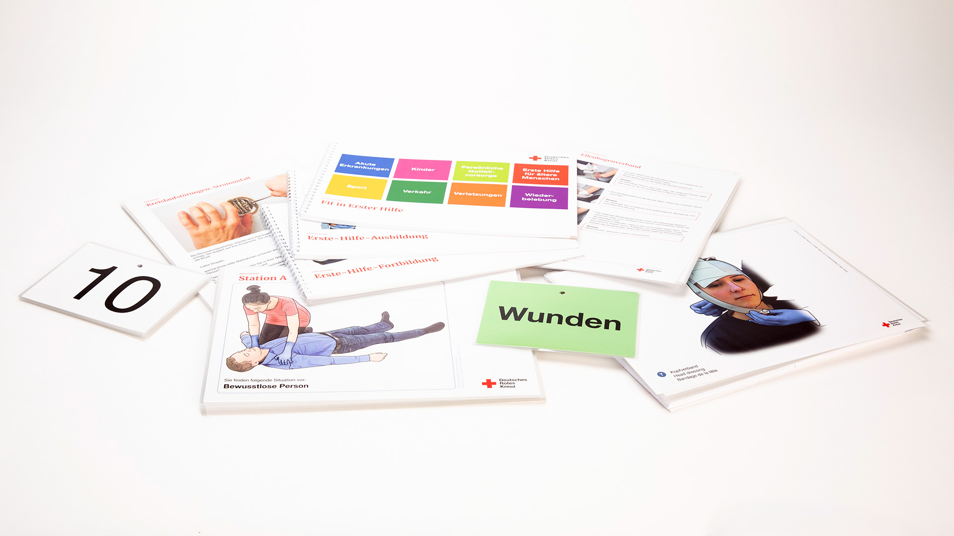 Basispaket Rotkreuzkurse - deine Komplettausstattung für lebendige Erste-Hilfe-Ausbildung